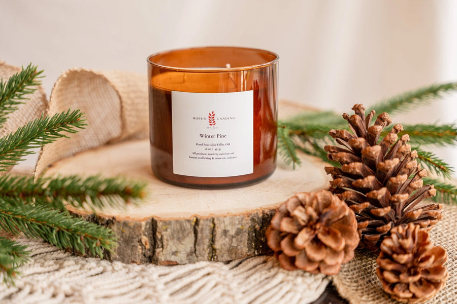 Winter Pine Candle