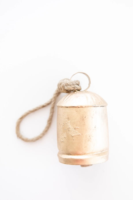 Medium Brass Tula Christmas Bell