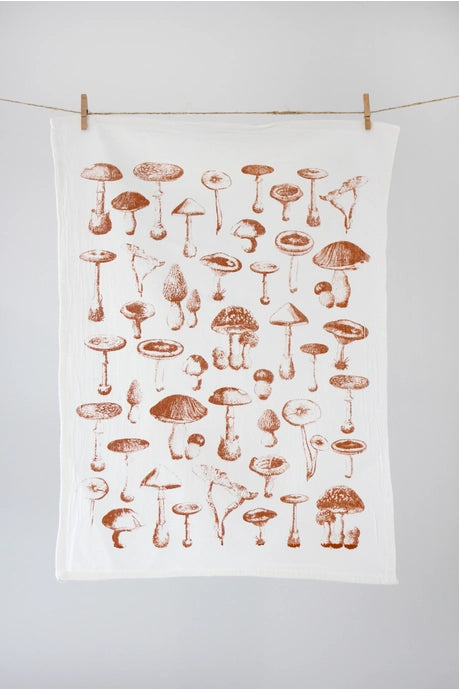 Mushroom Tea Towel