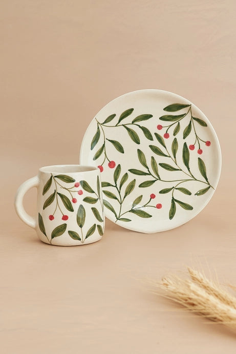 Olive Leaf Coffee Mug