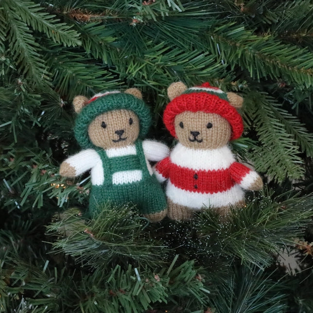 Swiss Bear Ornaments | 2 Variants