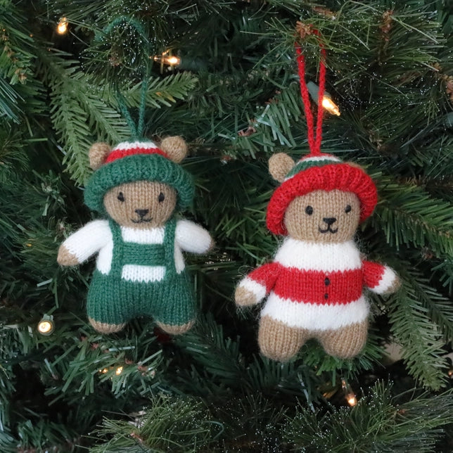 Swiss Bear Ornaments | 2 Variants