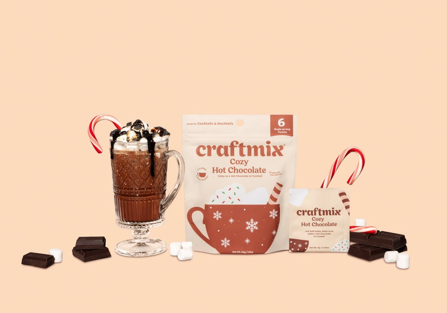 Cozy Hot Chocolate and Cocktail Mixer