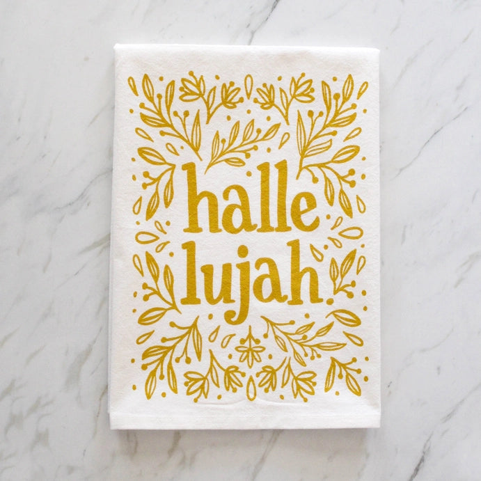 Hallelujah Tea Towel