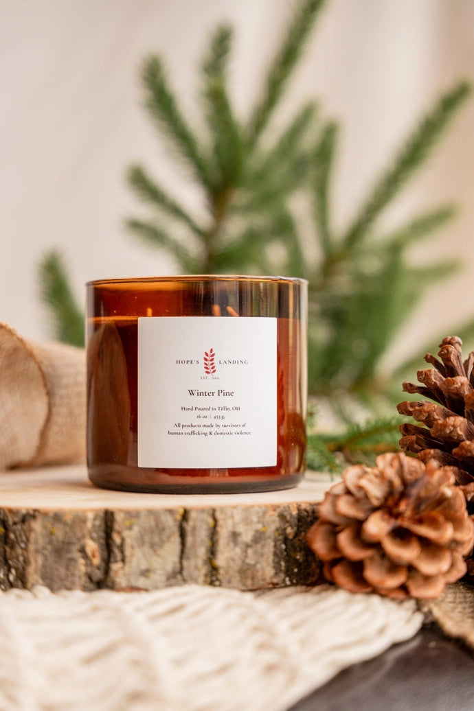 Winter Pine Candle