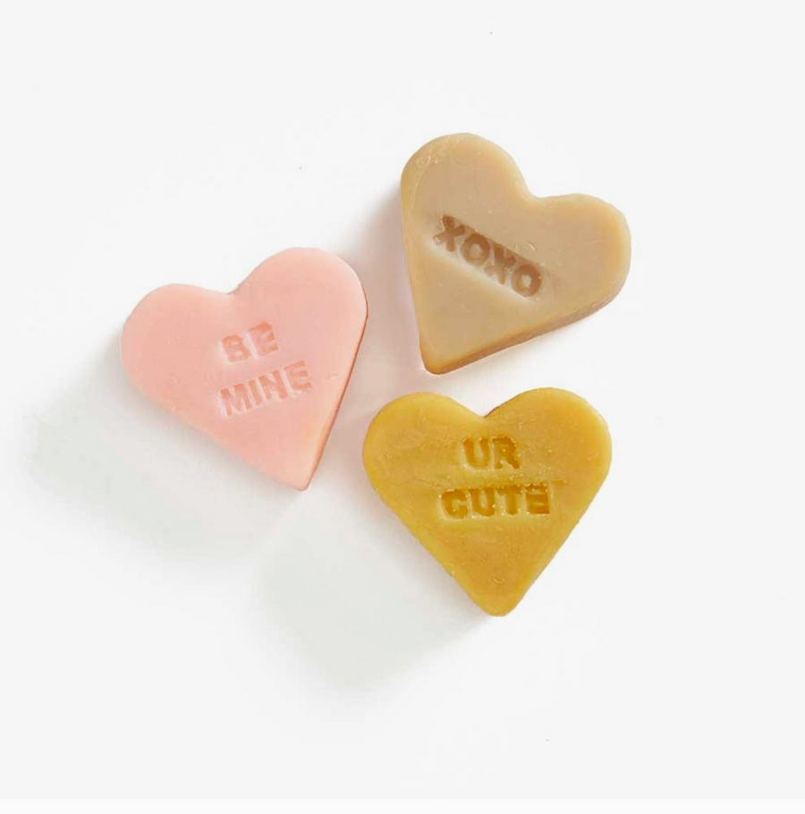 Love Note Heart Soap | Set of 3