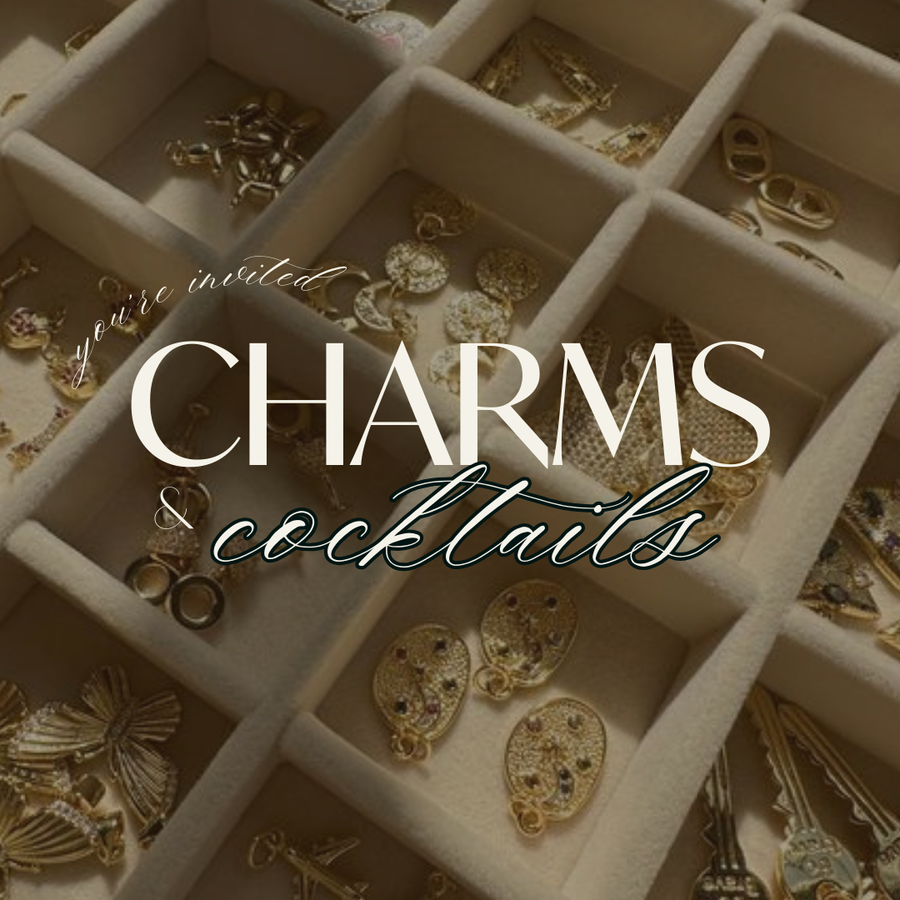 Charms + Cocktails Ticket on (10/25)