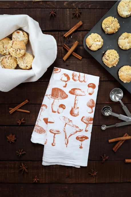 Mushroom Tea Towel