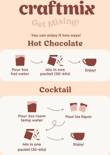 Cozy Hot Chocolate and Cocktail Mixer