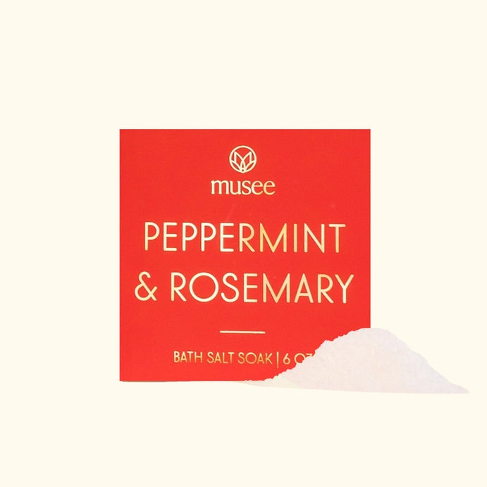 Peppermint + Rosemary Mini Salt Soak