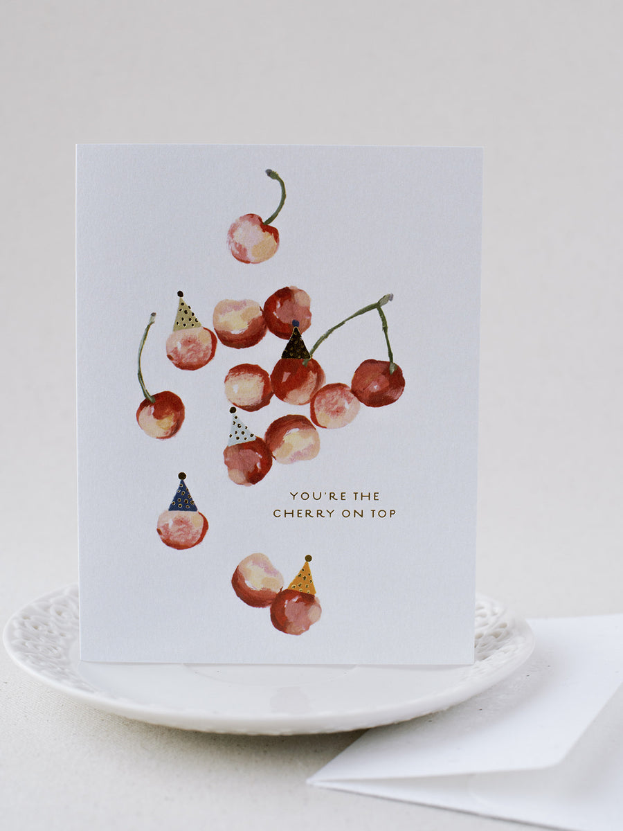 Cherry On Top Plantable Birthday Card