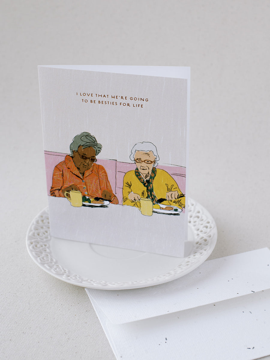 Forever Friends Love + Friendship Plantable Card