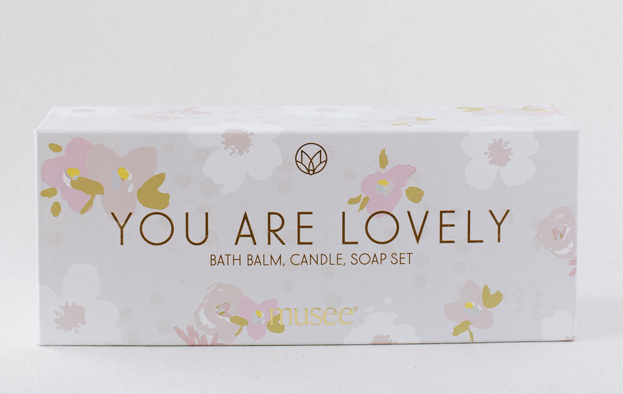 You Are Lovely | Candle, Bath Bomb, Soap Set