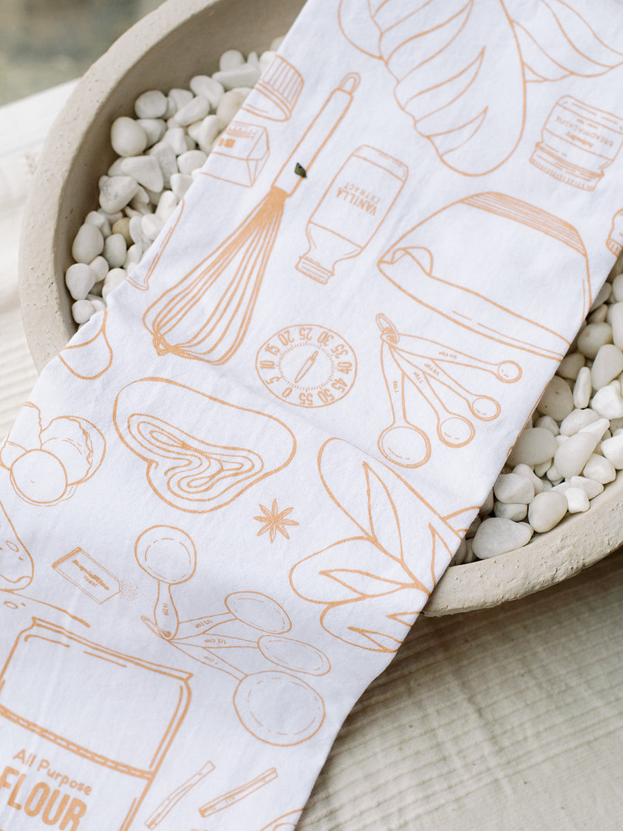 Bread Baking Tea Towel