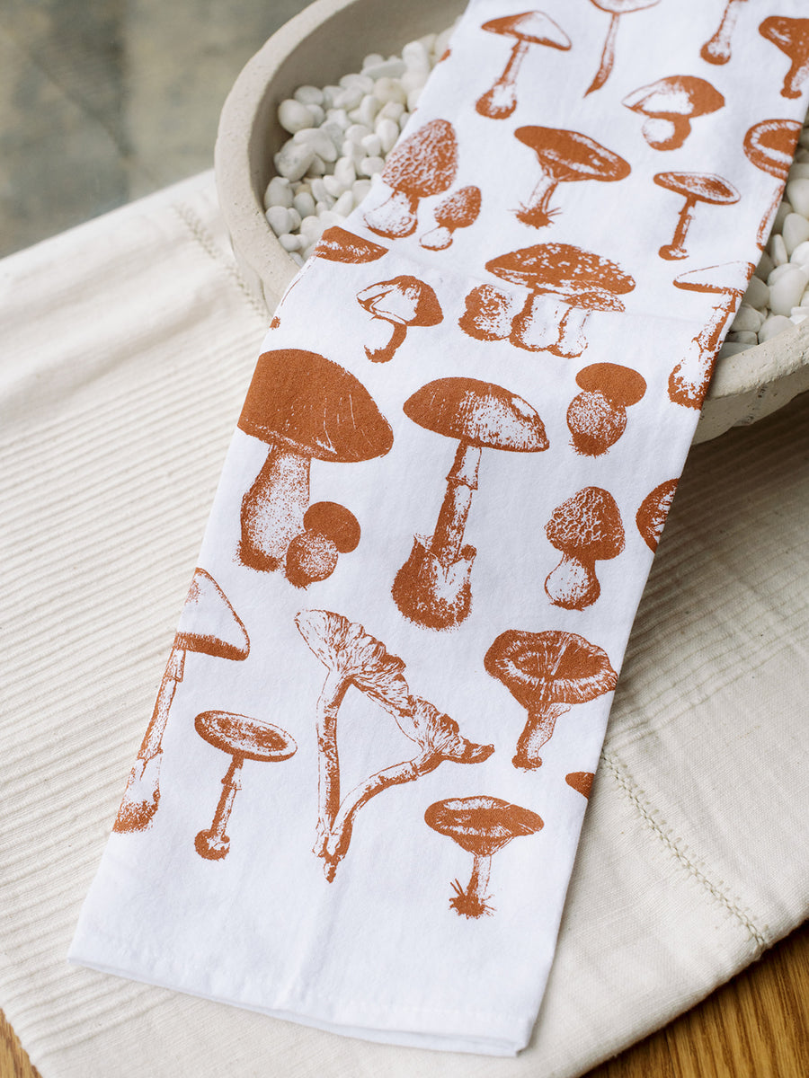 Mushroom Tea Towel