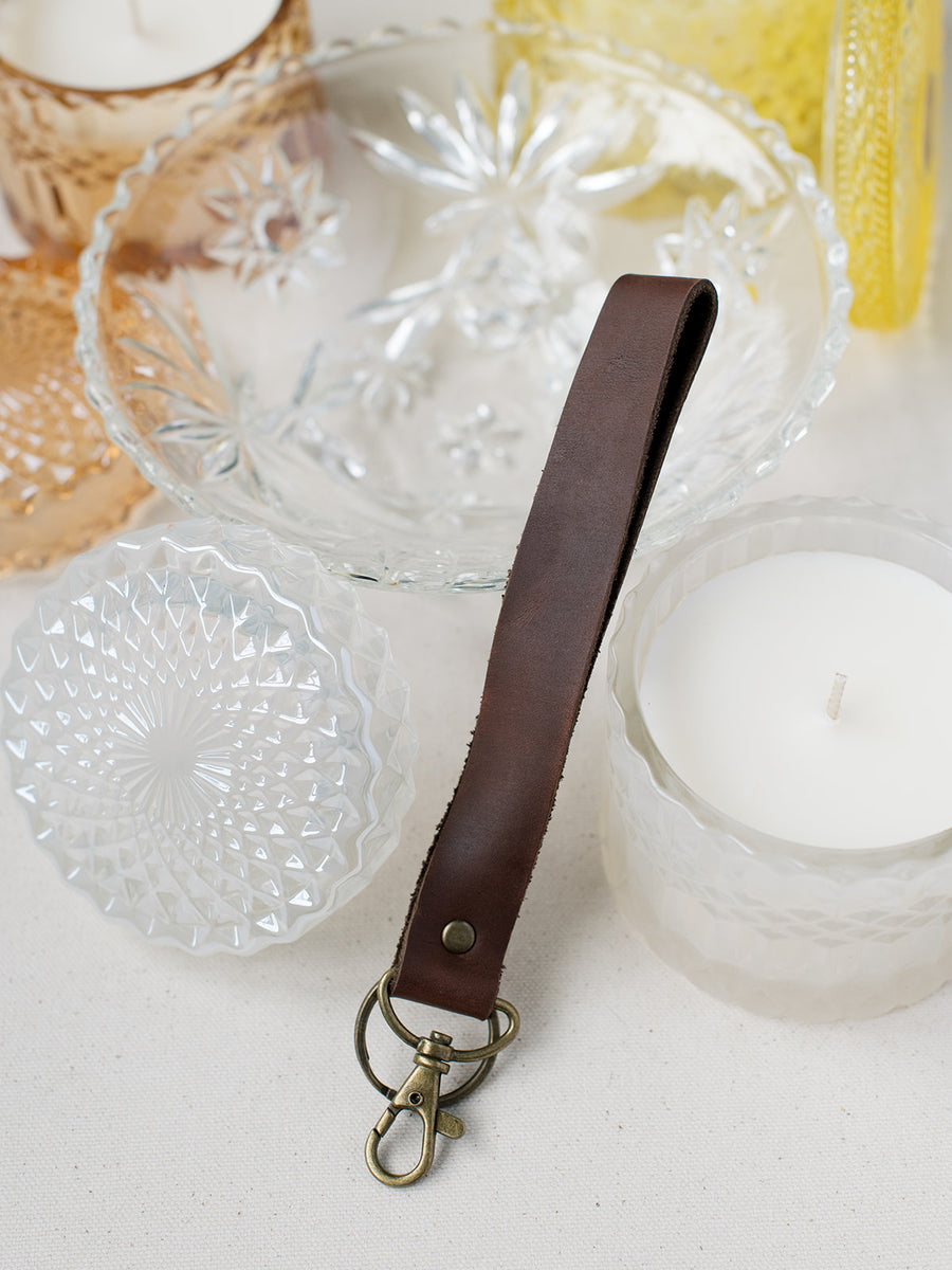 Leather Loop Keychain | 3 Colors