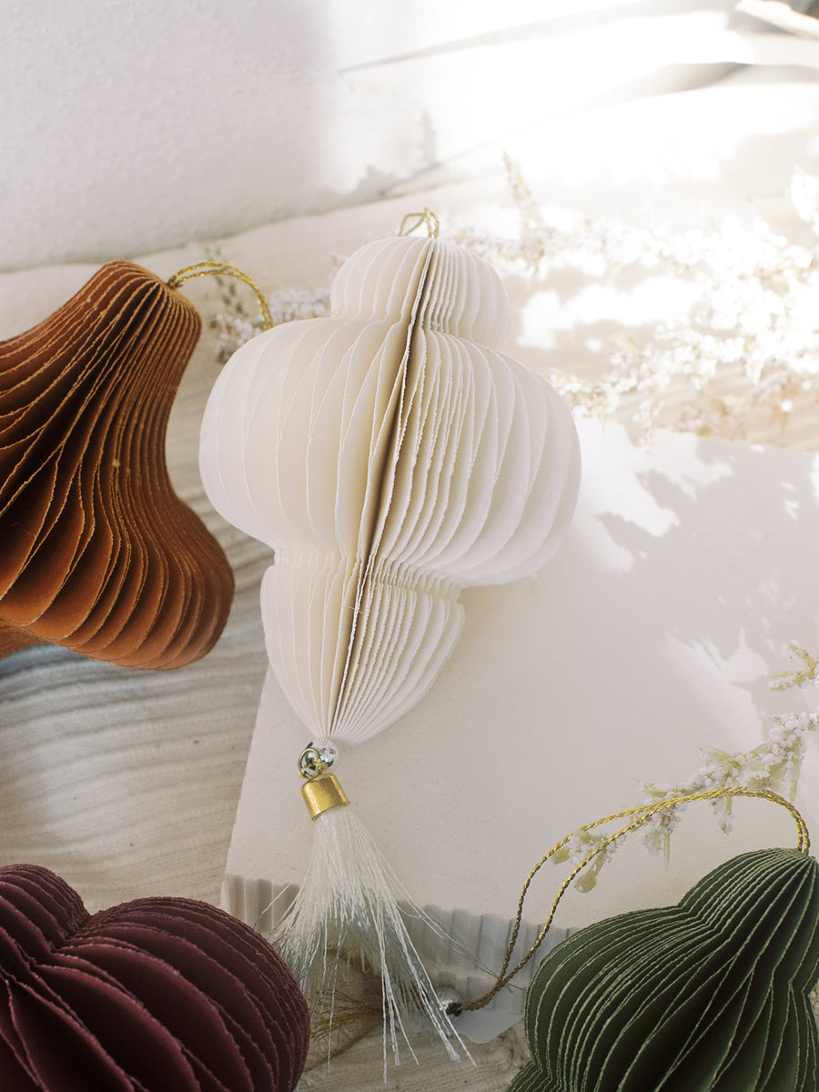 Honeycomb Paper Ornaments