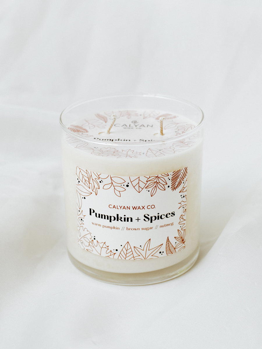 Pumpkin + Spices Candle