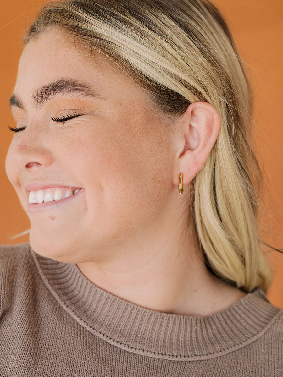 Elisa Huggie Earrings
