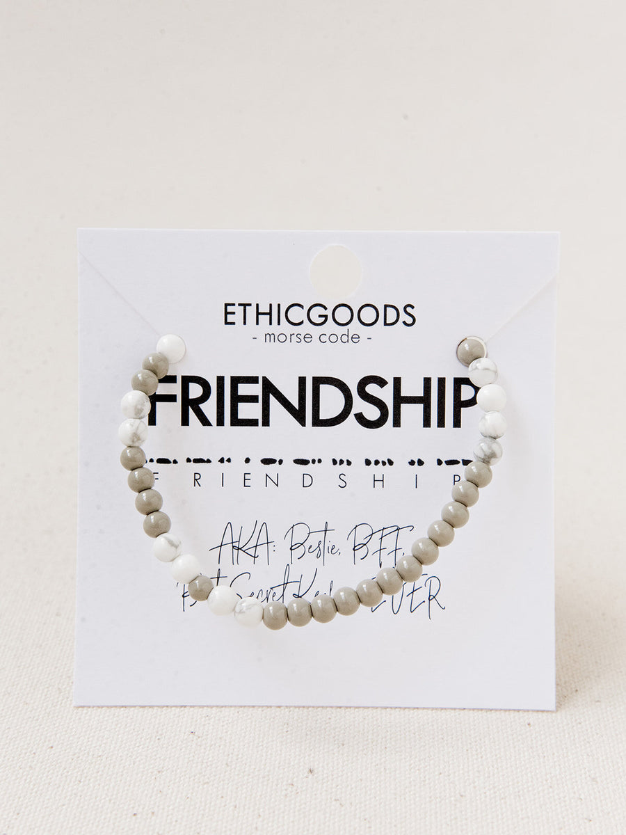 Morse Code Bracelet | Friendship